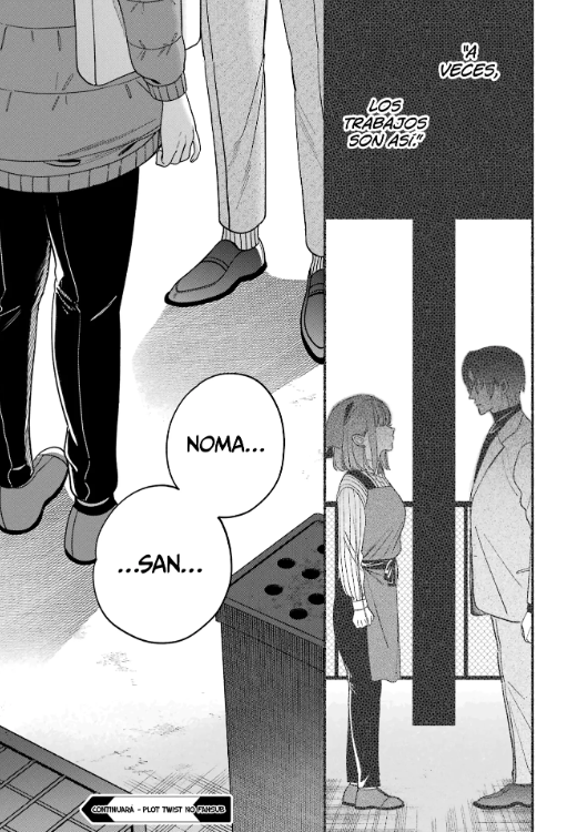 Yamada y Noma se reencuentran después de mucho tiempo.