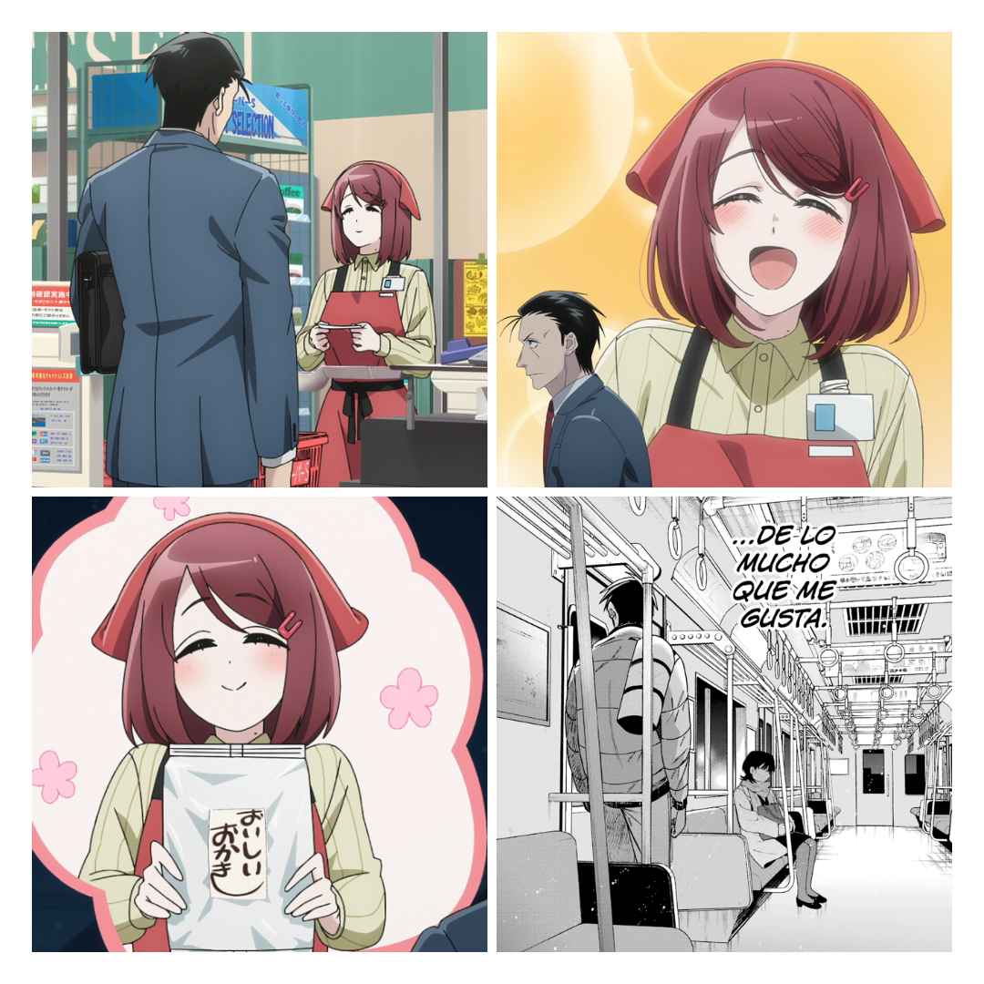 En medio de una rutina bastante pesada apareció Yamada. Al principio era simplemente aquella cajera cuya sonrisa conseguía mejorarle un poco el día, pero poco a poco Sasaki empezó a buscar su caja y a alegrarse cuando podía verla. Sin darse cuenta, ella ya se había convertido en alguien especial dentro de su vida.