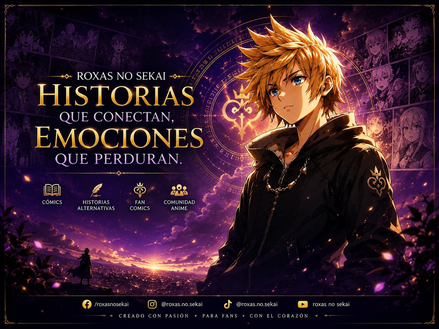 Banner principal de Roxas no Sekai