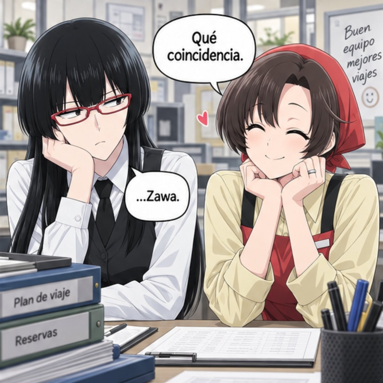 SASAKI & YAMADA | ENTRE CIGARROS Y SENTIMIENTOS · Capítulo 14 · ESTE ES NUESTRO PRIMER VIAJE JUNTOS