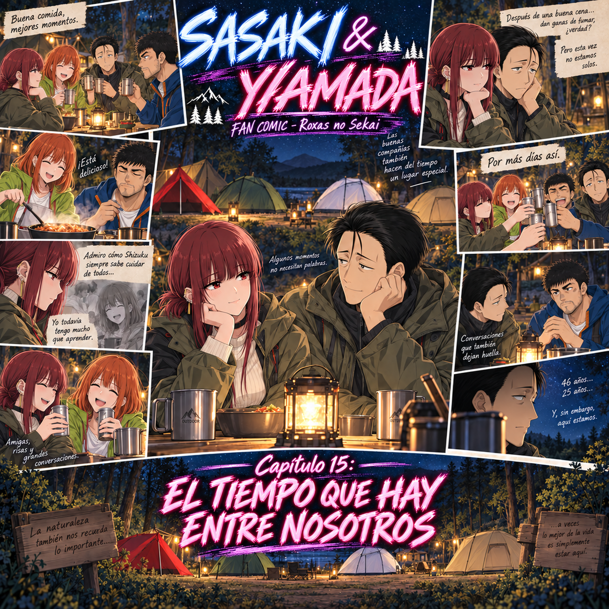 SASAKI & YAMADA | ENTRE CIGARROS Y SENTIMIENTOS · Capítulo 15 · EL TIEMPO QUE HAY ENTRE NOSOTROS