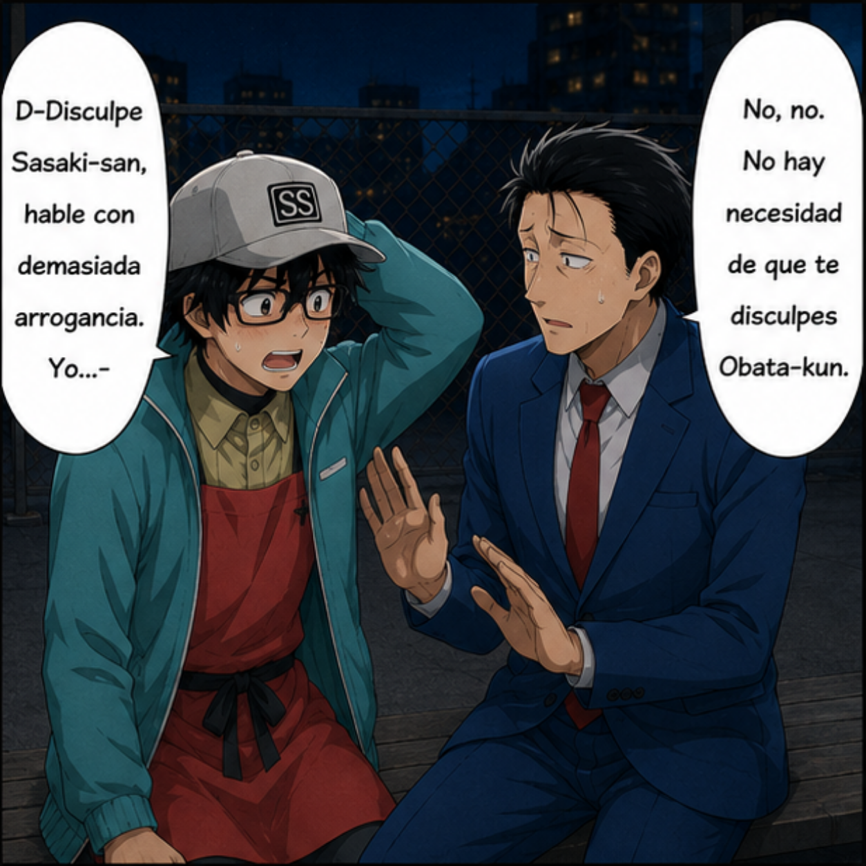SASAKI & YAMADA | ENTRE CIGARROS Y SENTIMIENTOS · Capítulo 6 · ¿REALISTA… O TIENE MIEDO?