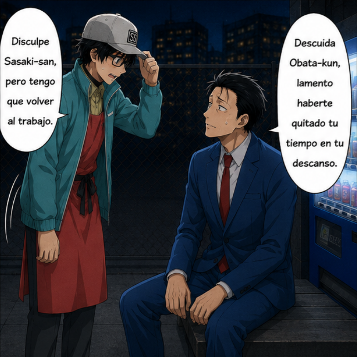 SASAKI & YAMADA | ENTRE CIGARROS Y SENTIMIENTOS · Capítulo 6 · ¿REALISTA… O TIENE MIEDO?