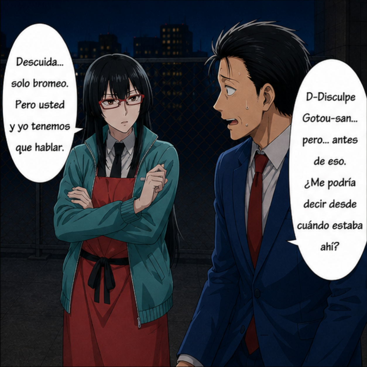 SASAKI & YAMADA | ENTRE CIGARROS Y SENTIMIENTOS · Capítulo 6 · ¿REALISTA… O TIENE MIEDO?