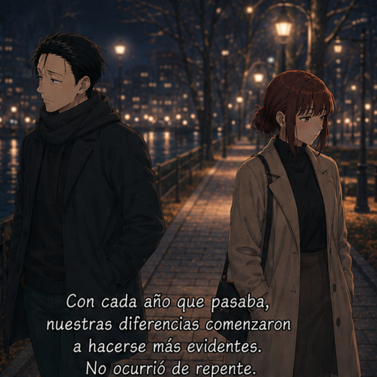 🌙 LOS AÑOS QUE NOS SEPARABAN · Capítulo 1 · 🌙 LOS AÑOS QUE NOS SEPARABAN