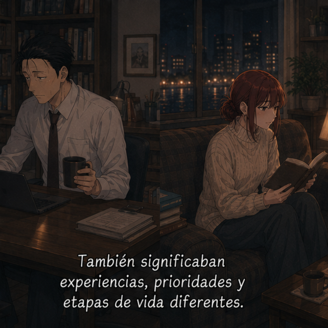 🌙 LOS AÑOS QUE NOS SEPARABAN · Capítulo 1 · 🌙 LOS AÑOS QUE NOS SEPARABAN